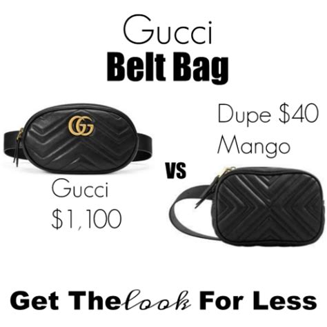 gucci fanny pack dupe|gucci fanny bag women.